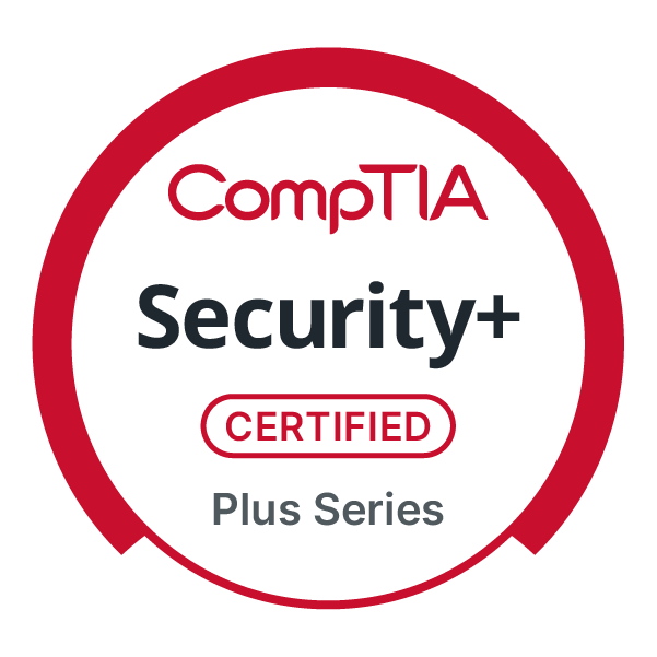Comptia Security+ badge